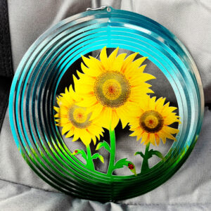 Sunflower Wind Spinner