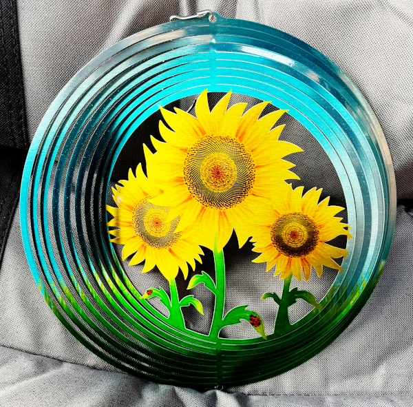 Sunflower Wind Spinner