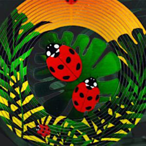 Lady Beetle Wind Spinner