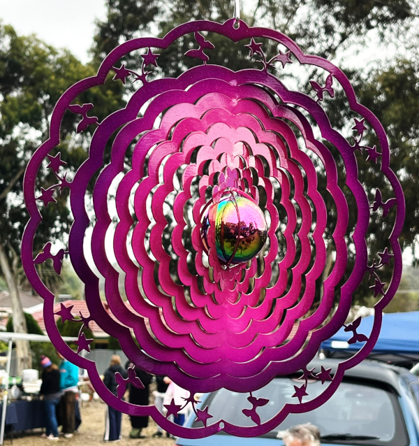 Purple Haze Wind Spinner