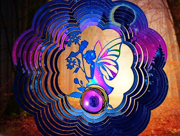 Mystical Fairy Wind Spinner