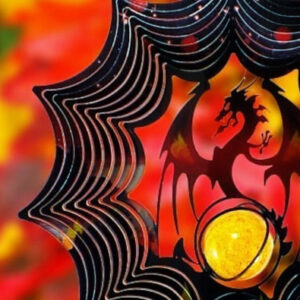 Mystical Dragon Wind Spinner