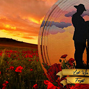 Anzac Soldier Wind Spinner