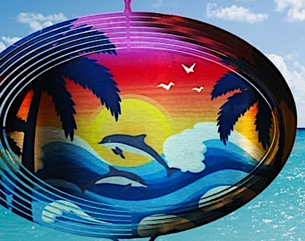 Sunset Surprise Wind Spinner